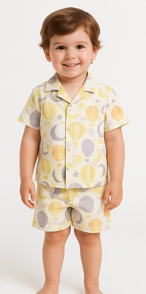 COMBO OF 2 KIDS SHORTS DRESS (PRINTED)