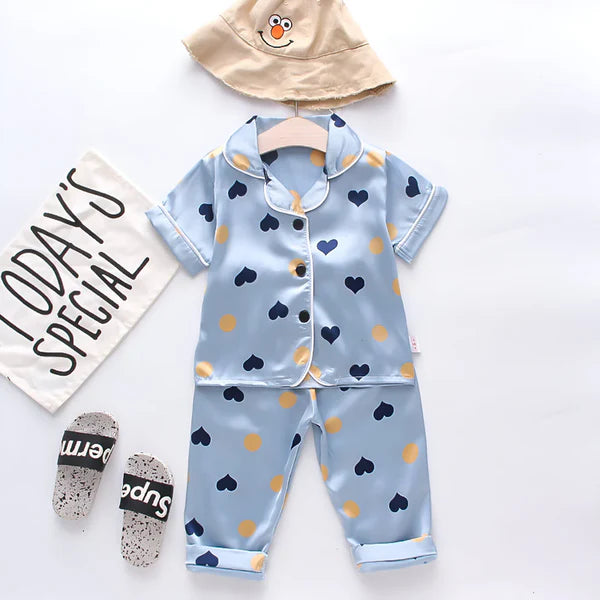 2 NIGHT SUITS COMBO FOR BOYS AND GIRLS (Printed)