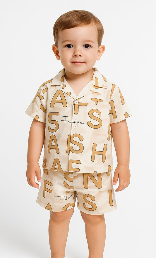 COMBO OF 2 KIDS SHORTS DRESS (PRINTED)