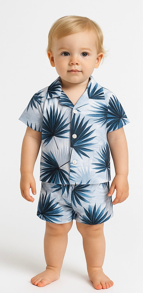 COMBO OF 2 KIDS SHORTS DRESS (PRINTED)