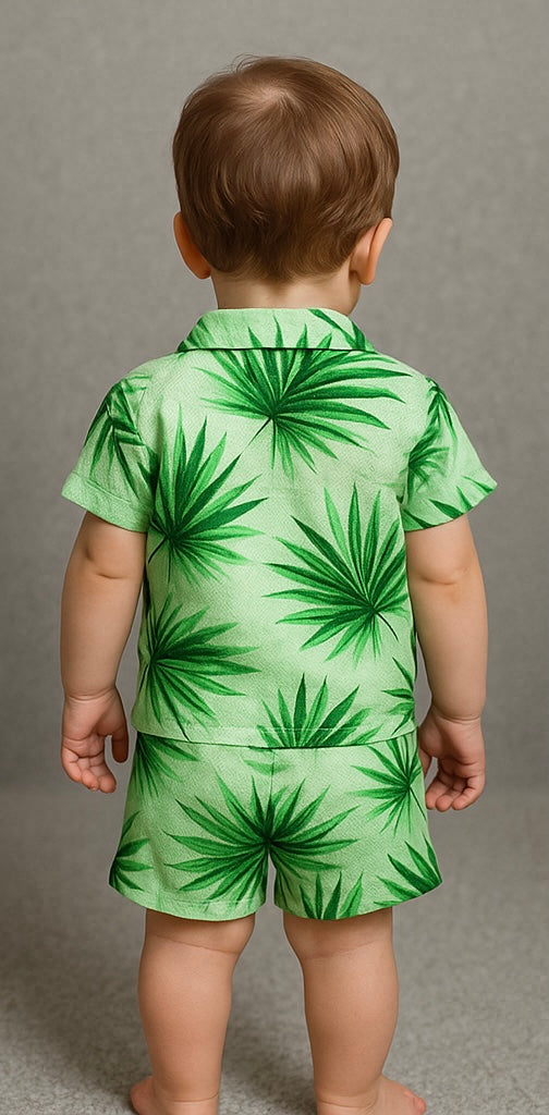 COMBO OF 2 KIDS SHORTS DRESS (PRINTED)