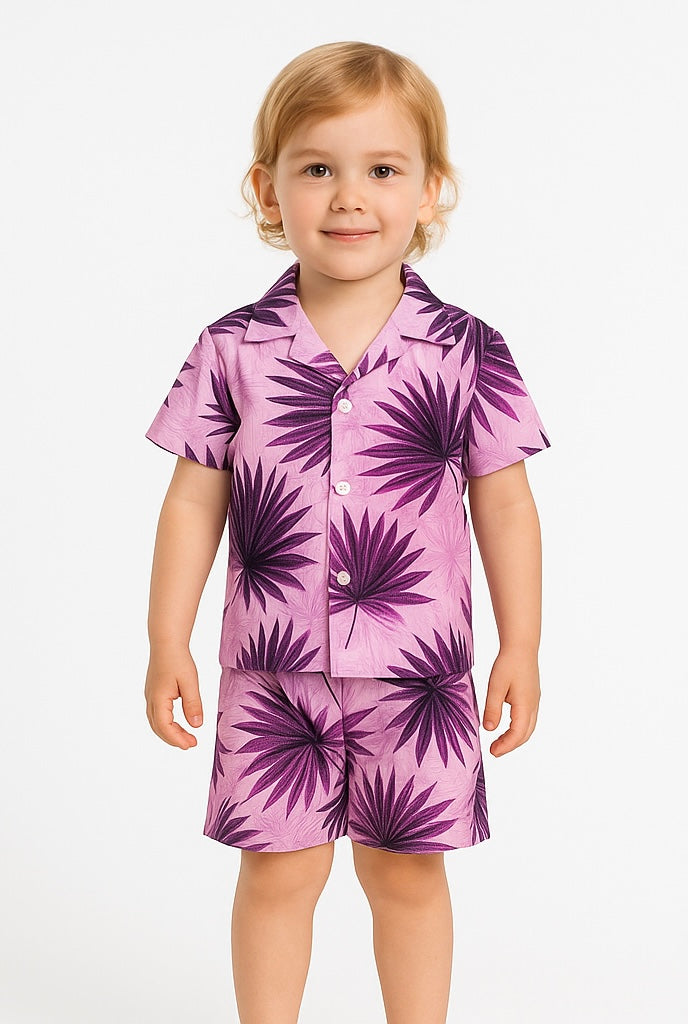 COMBO OF 2 KIDS SHORTS DRESS (PRINTED)