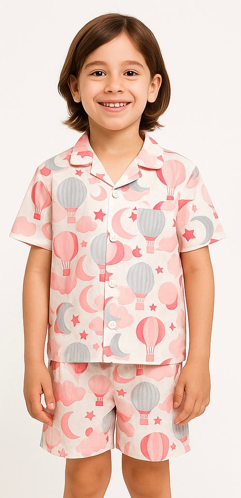 COMBO OF 2 KIDS SHORTS DRESS (PRINTED)