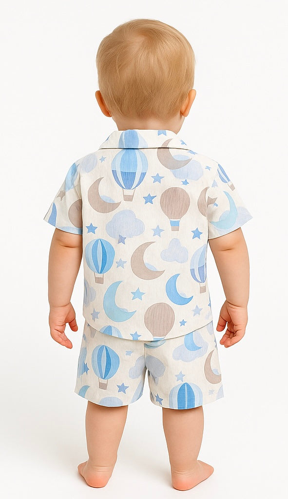 COMBO OF 2 KIDS SHORTS DRESS (PRINTED)