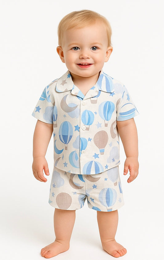 COMBO OF 2 KIDS SHORTS DRESS (PRINTED)