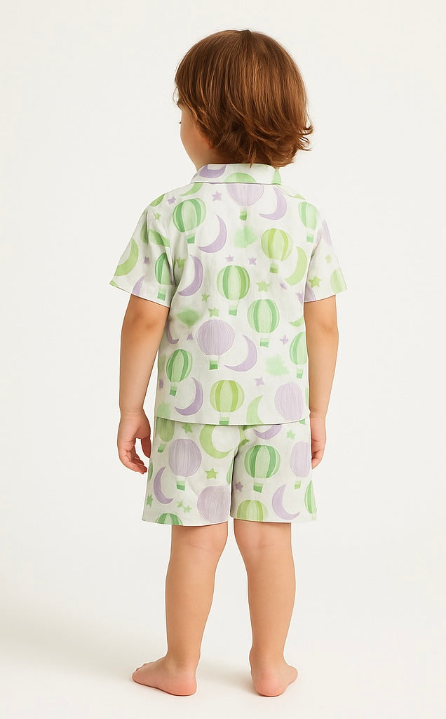 COMBO OF 2 KIDS SHORTS DRESS (PRINTED)