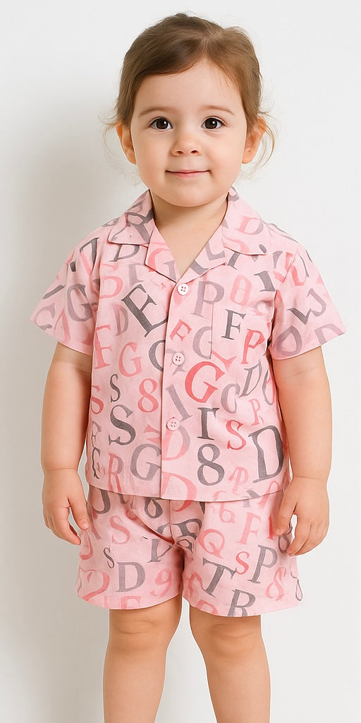 COMBO OF 2 KIDS SHORTS DRESS (PRINTED)