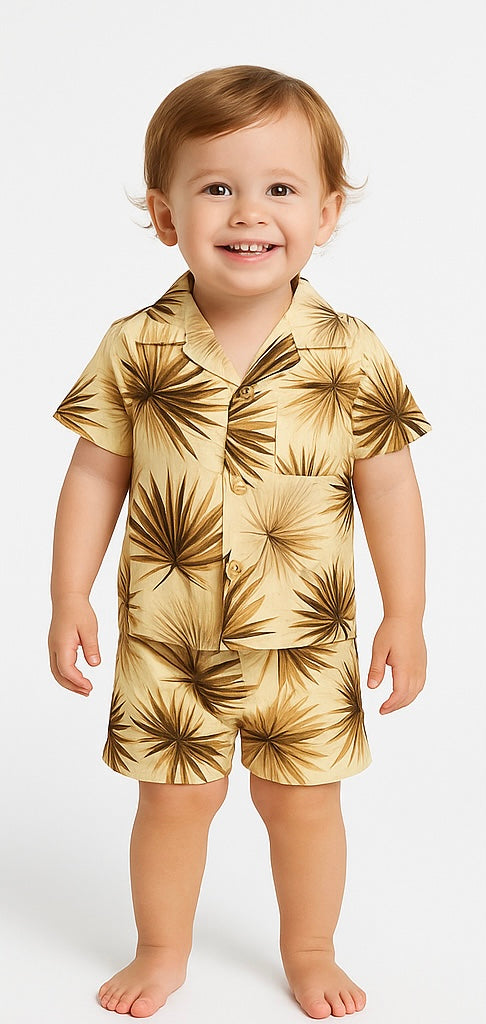 COMBO OF 2 KIDS SHORTS DRESS (PRINTED)