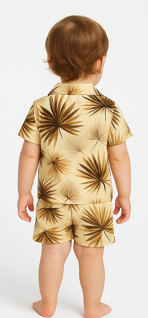 COMBO OF 2 KIDS SHORTS DRESS (PRINTED)