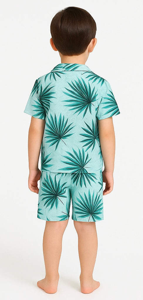 COMBO OF 2 KIDS SHORTS DRESS (PRINTED)