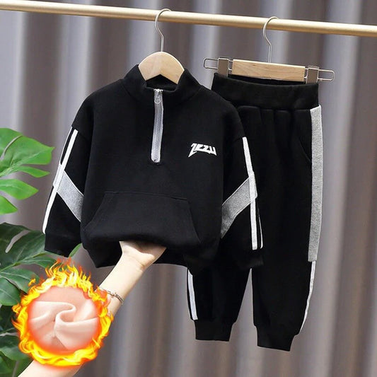 COMBO OF 2 YELLOW AND BLACK WINTER DRESS