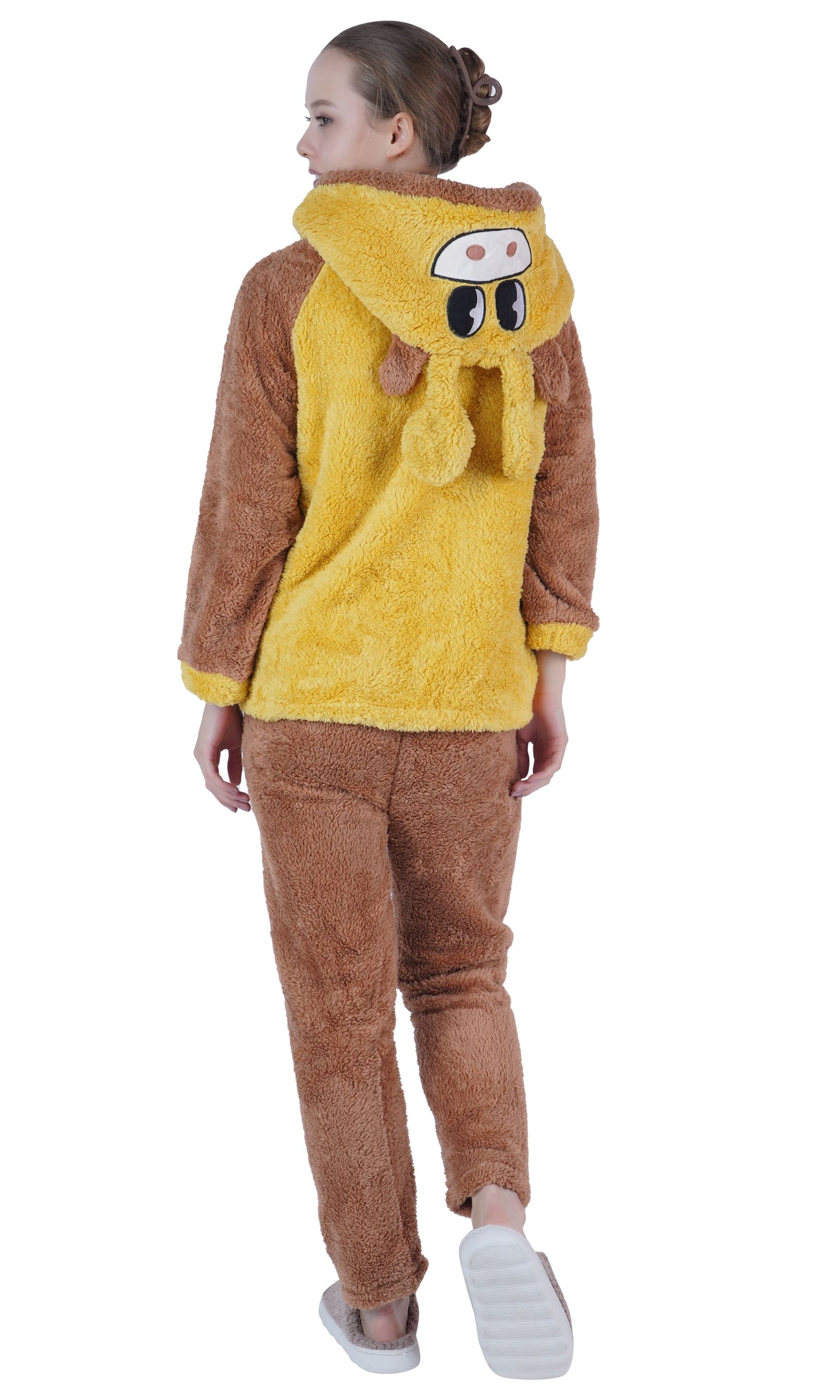 Imported Winter Nightsuite Heavy Stuff Dress for Girls