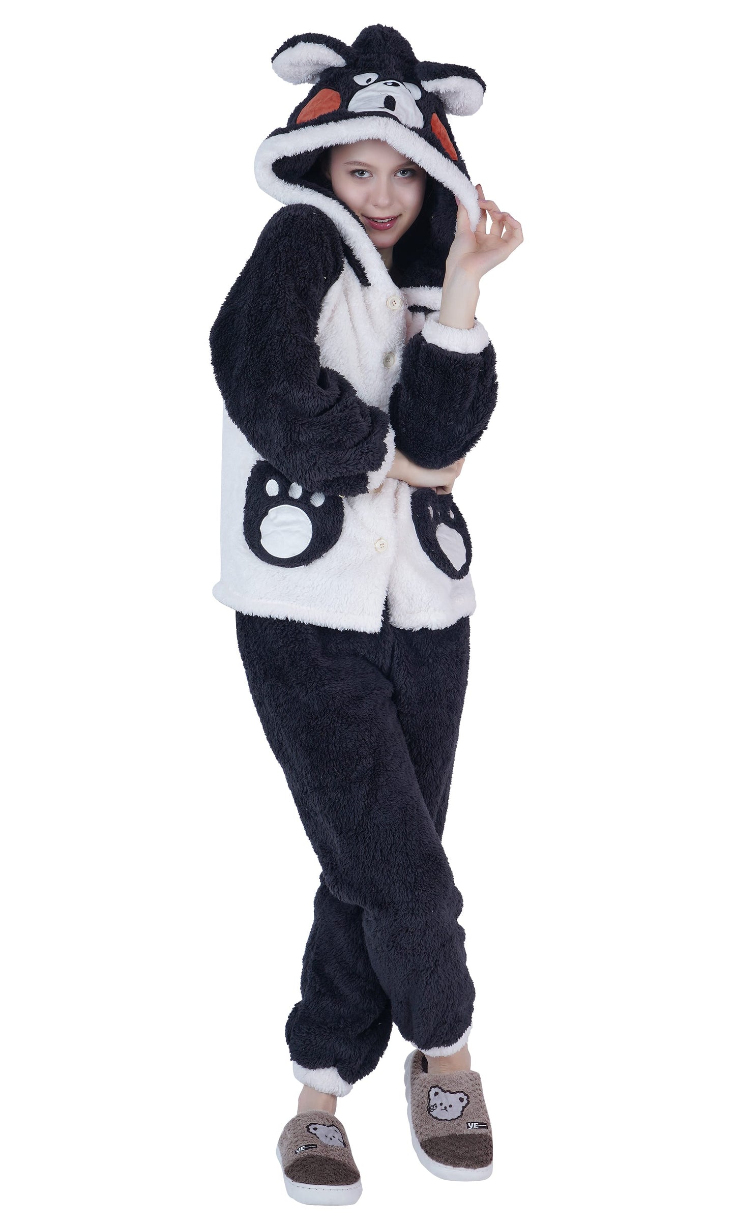 Imported Winter Nightsuite Heavy Stuff Dress for Girls