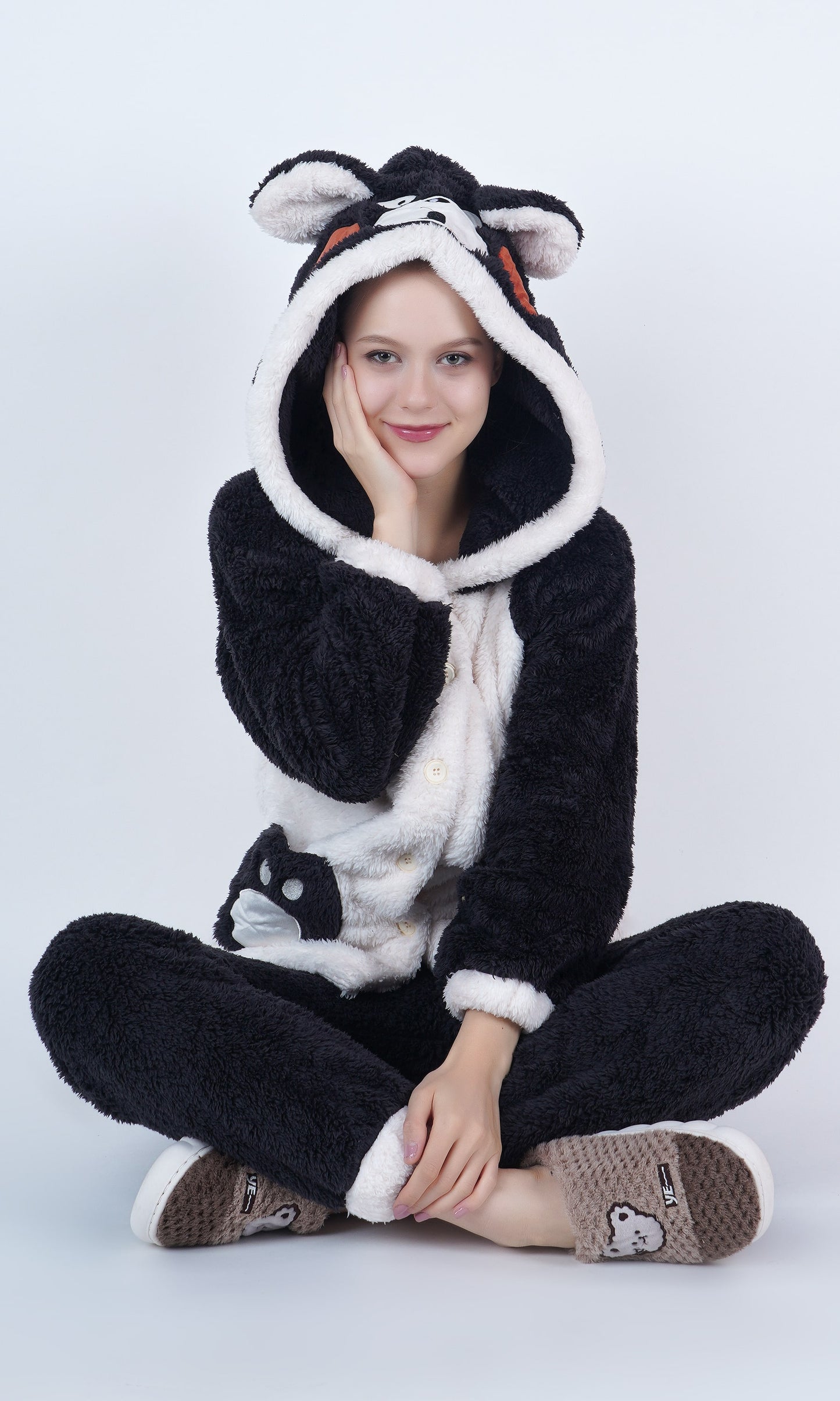 Imported Winter Nightsuite Heavy Stuff Dress for Girls