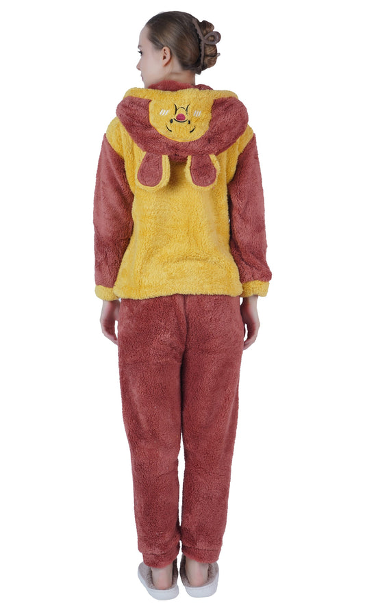 Imported Winter Nightsuite Heavy Stuff Dress for Girls