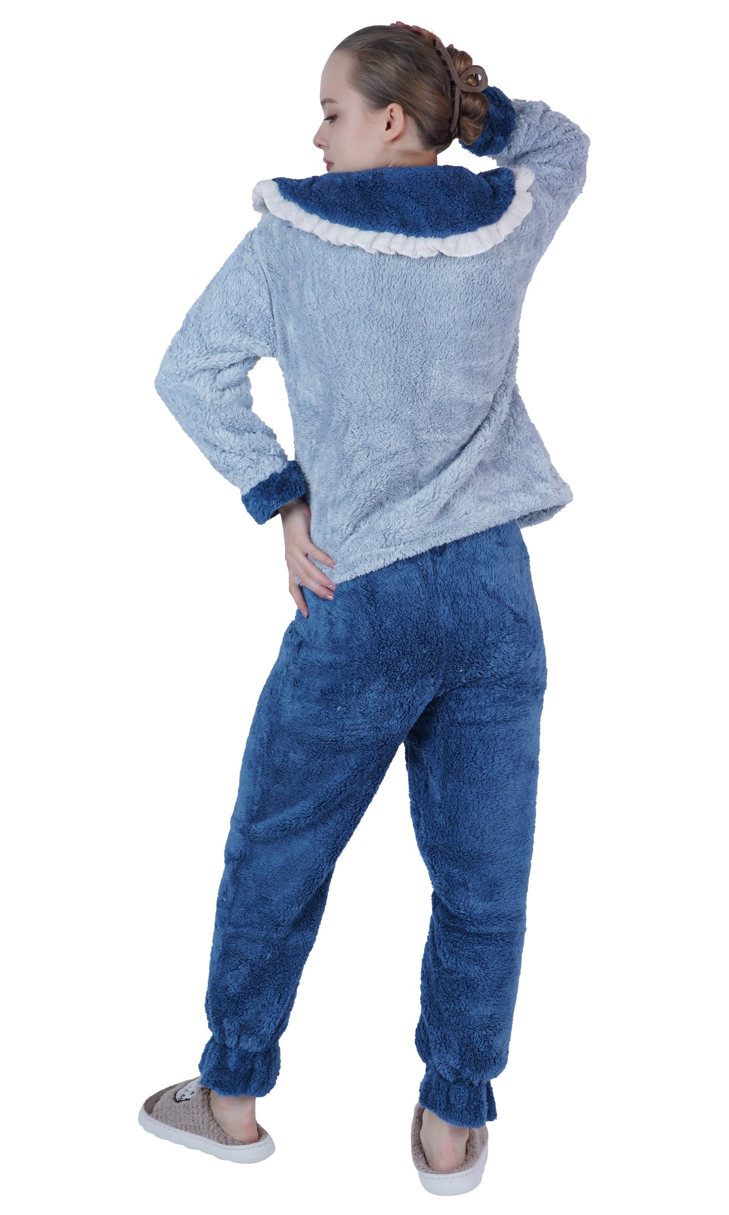 Imported Winter Nightsuite Heavy Stuff Dress for Girls