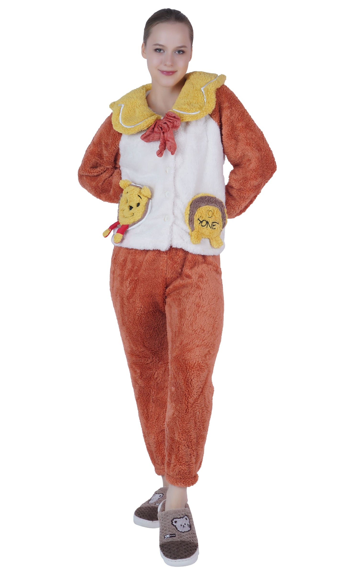 Imported Winter Nightsuite Heavy Stuff Dress for Girls