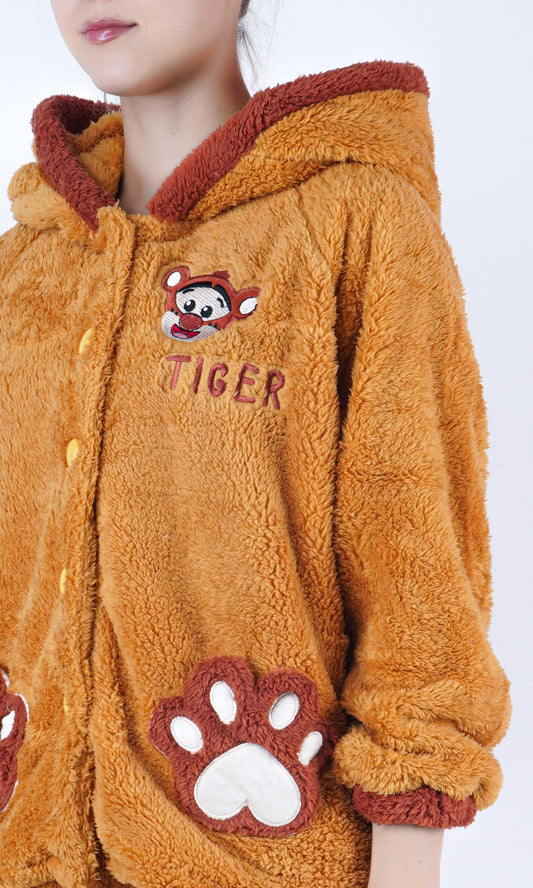 Imported Winter Nightsuite Heavy Stuff Dress for Girls