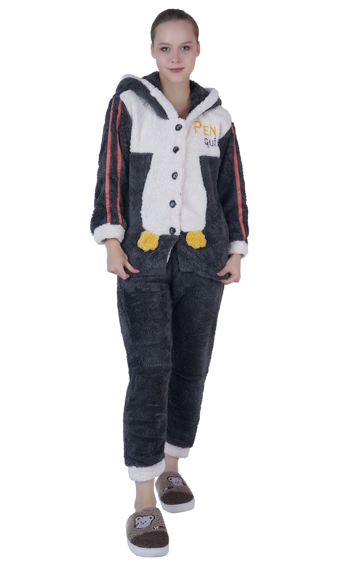 Imported Winter Nightsuite Heavy Stuff Dress for Girls