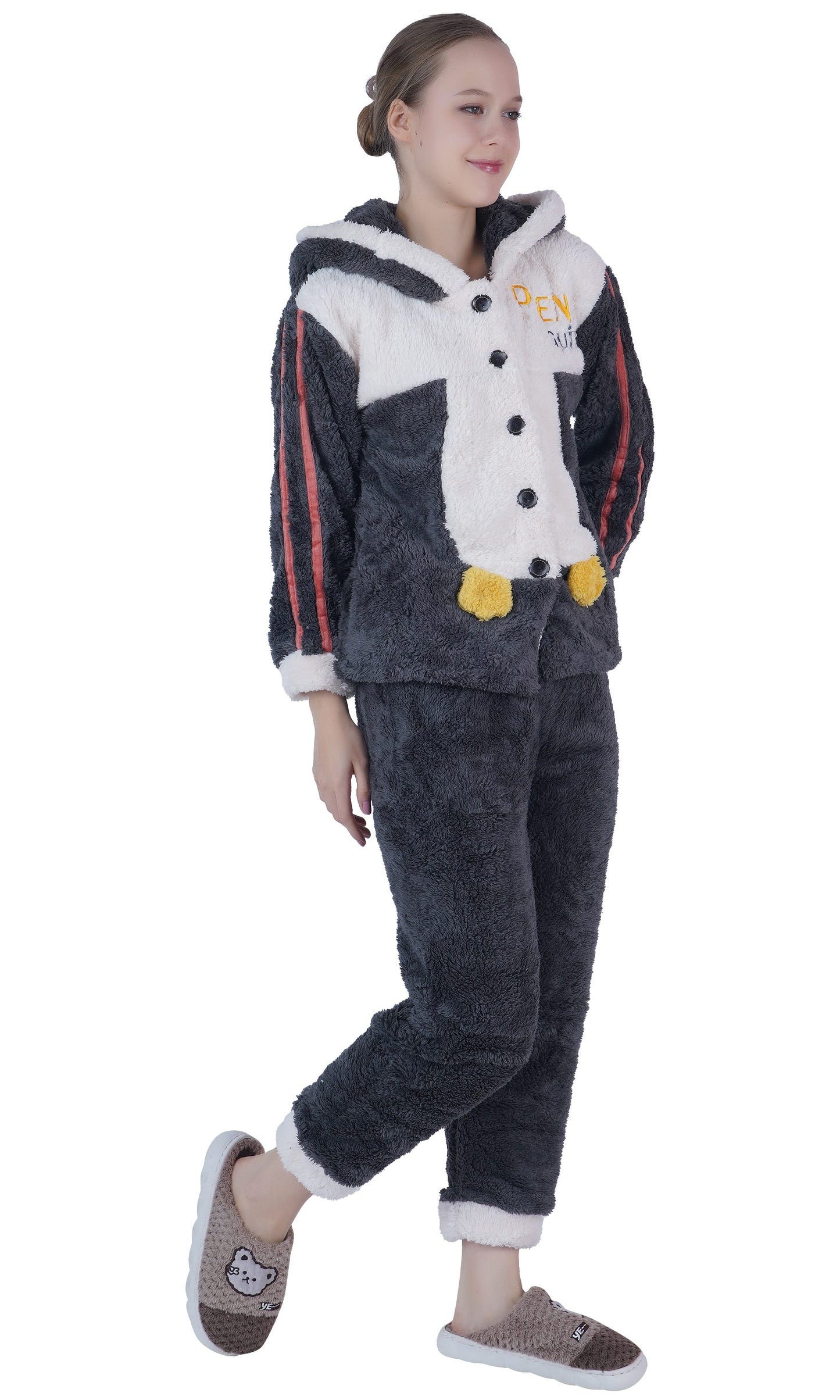 Imported Winter Nightsuite Heavy Stuff Dress for Girls