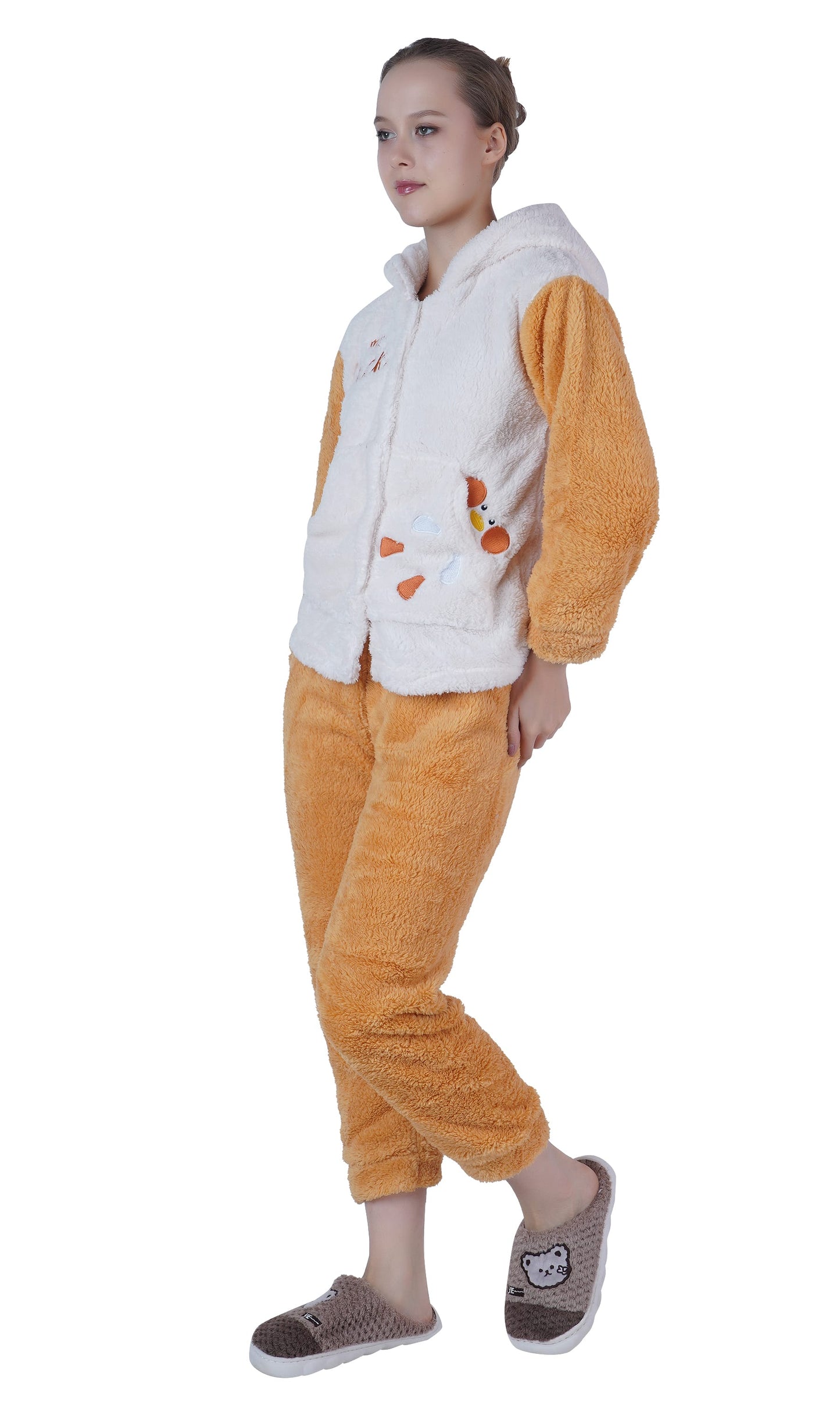 Imported Winter Nightsuite Heavy Stuff Dress for Girls