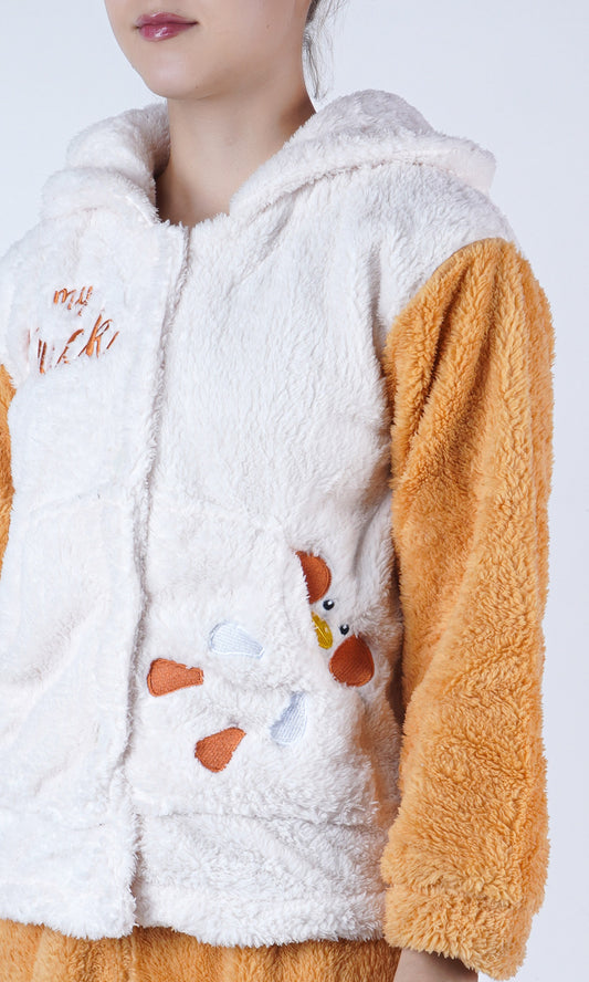 Imported Winter Nightsuite Heavy Stuff Dress for Girls