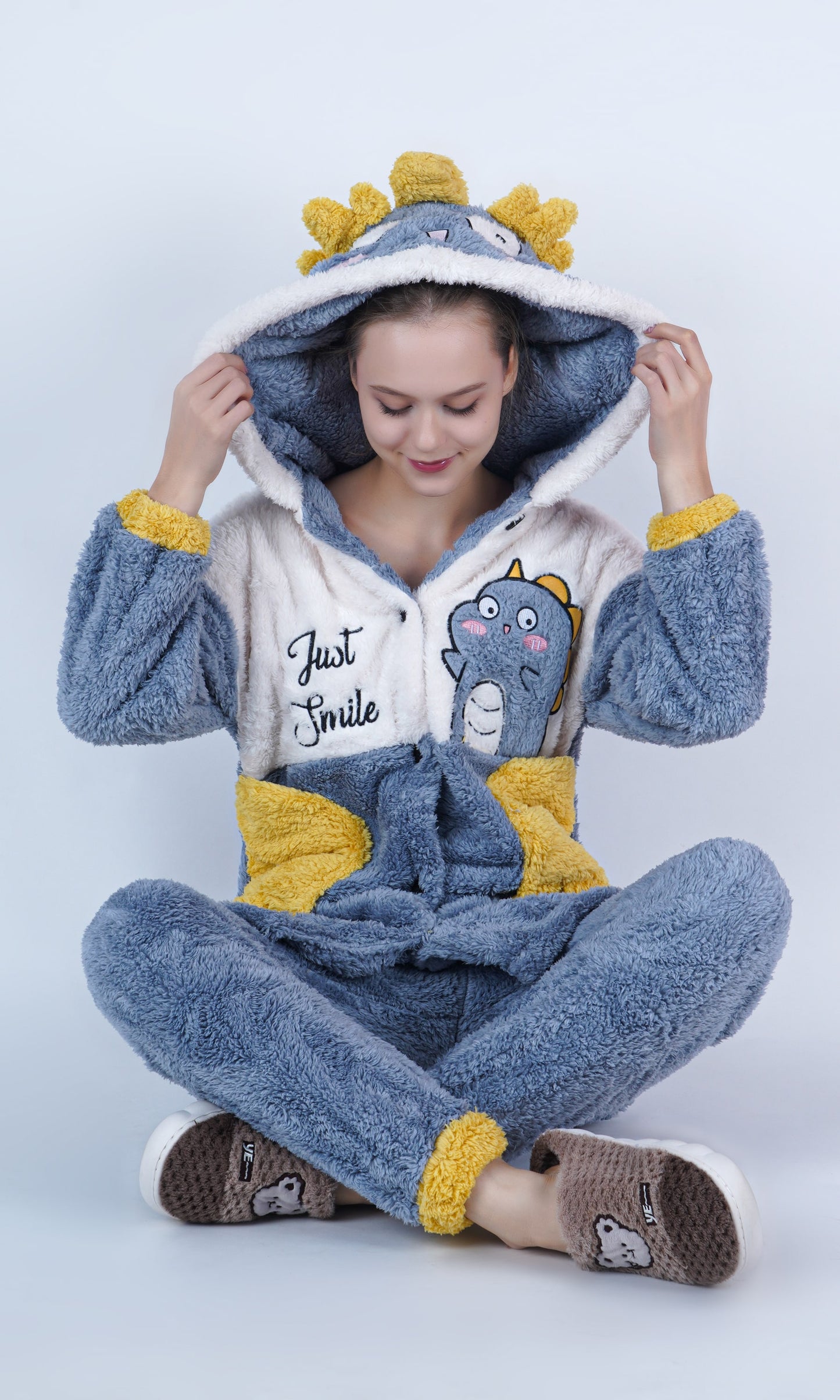 Imported Winter Nightsuite Heavy Stuff Dress for Girls
