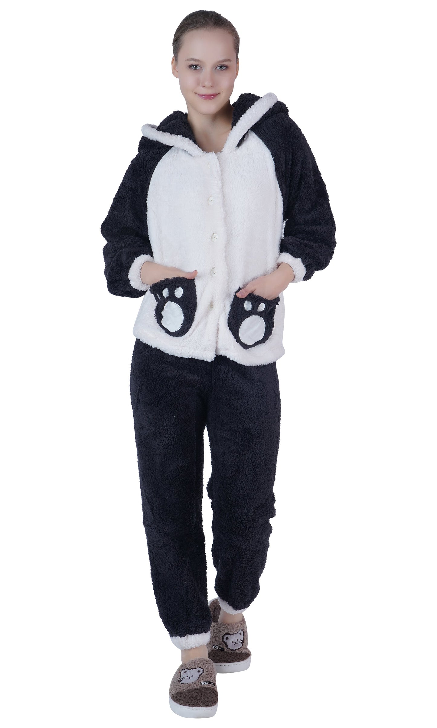 Imported Winter Nightsuite Heavy Stuff Dress for Girls