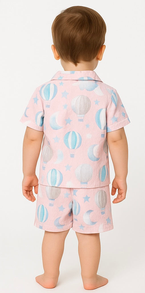COMBO OF 2 KIDS SHORTS DRESS (PRINTED)