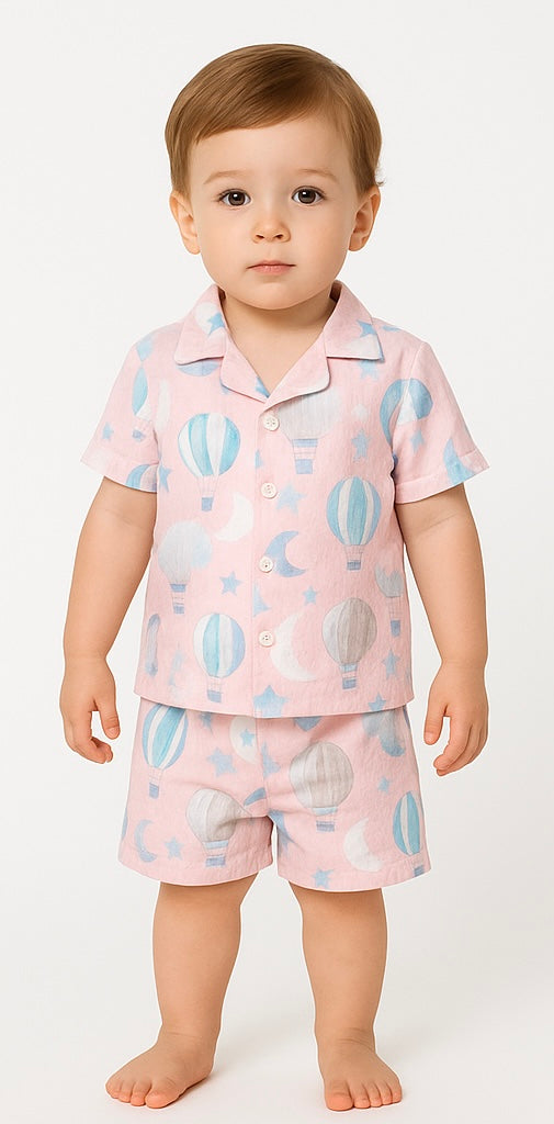 COMBO OF 2 KIDS SHORTS DRESS (PRINTED)