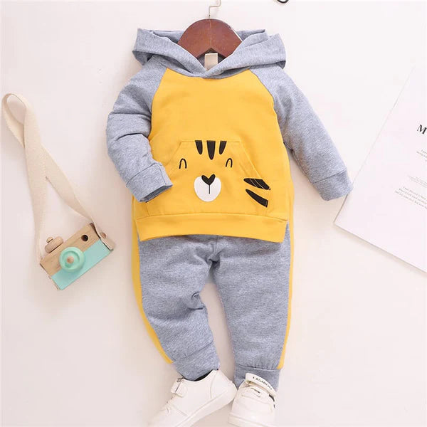 COMBO OF 2 YELLOW AND BLACK WINTER DRESS