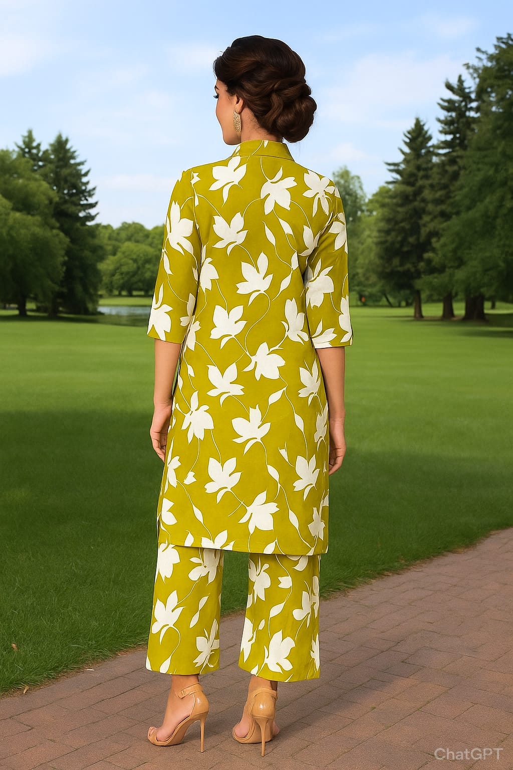 FLORAL CO-ORD DRESS