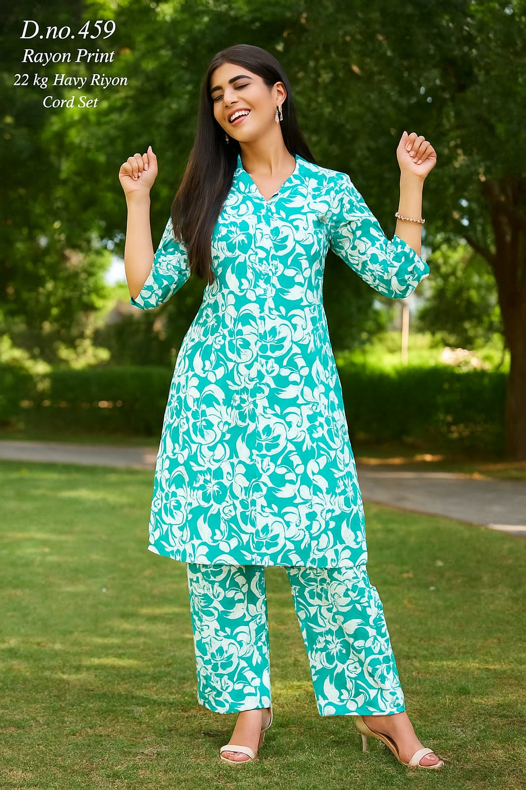 BEAUTIFUL SKY BLUE FLORAL DRESS