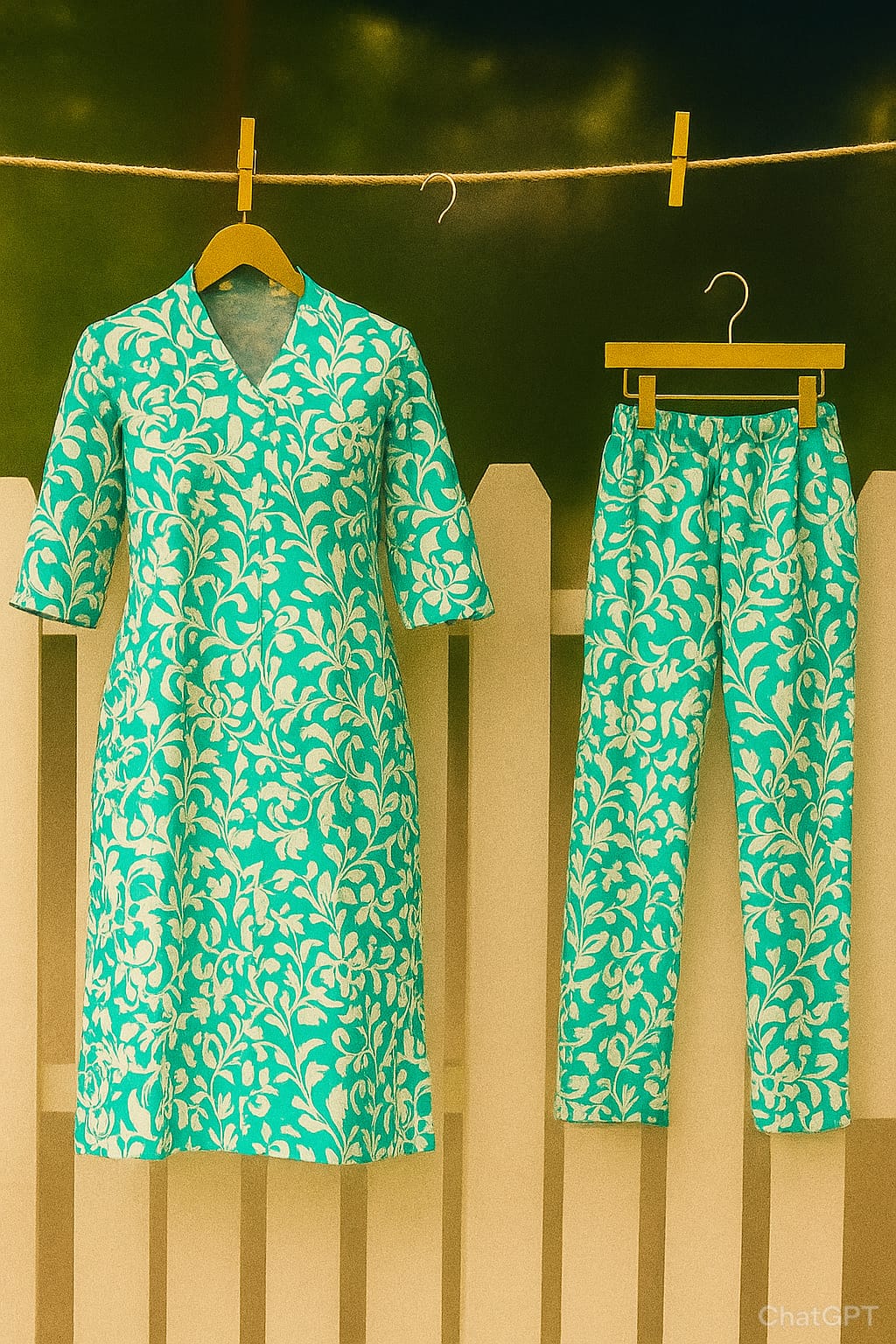 BEAUTIFUL SKY BLUE FLORAL DRESS