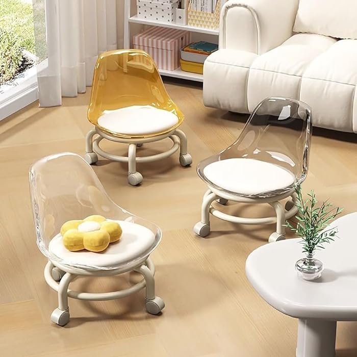 Rolling Chair With back rest (for Kids & Adult)