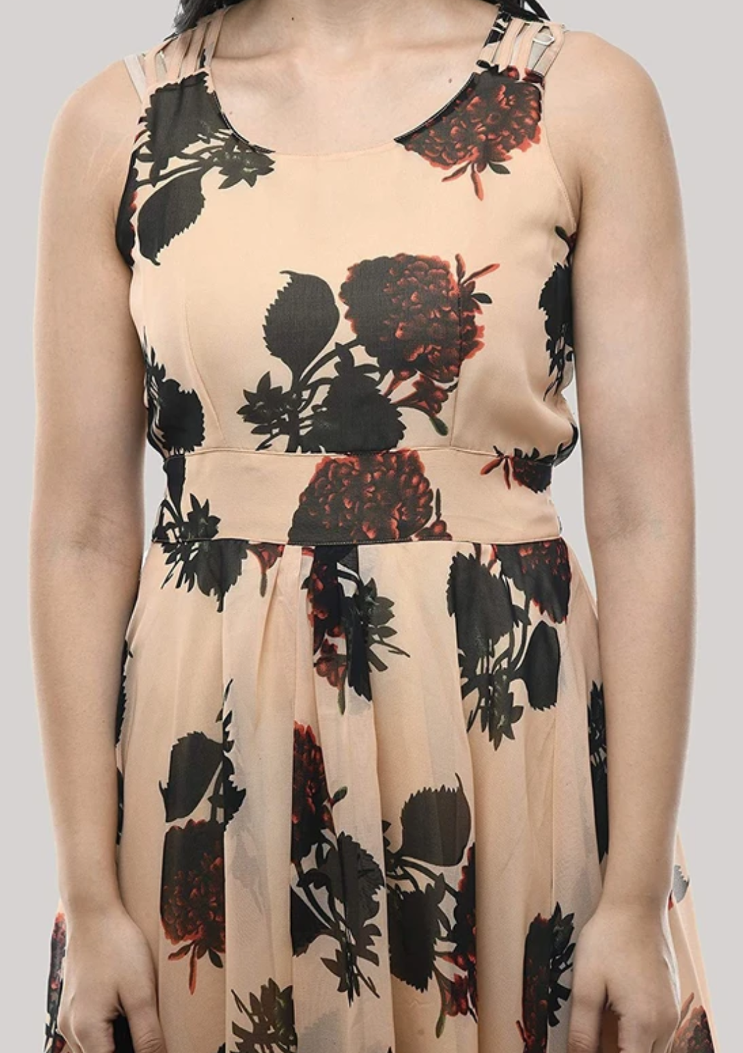 Mystic Flora High-Low Midi
