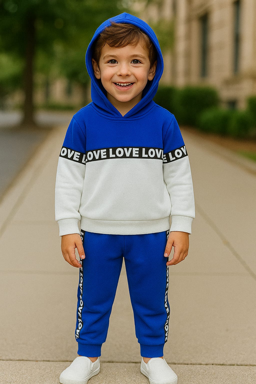 Kids Imported Velvet Winter Dress for Boys & Girls (Printed)