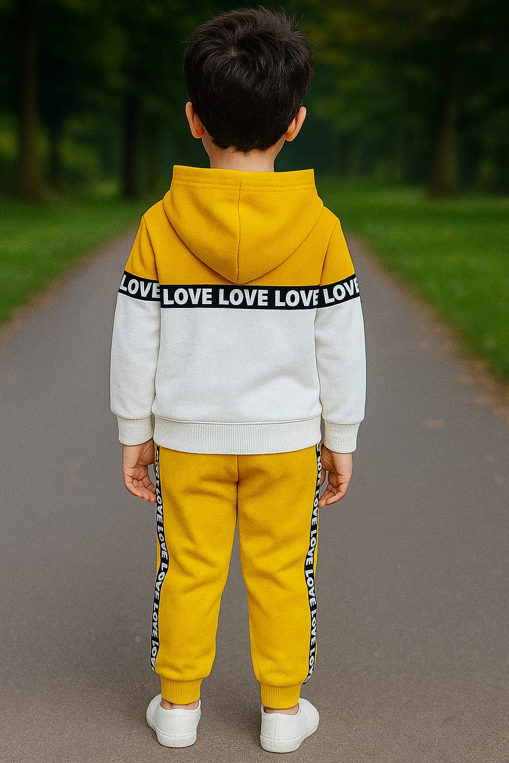 Kids Imported Velvet Winter Dress for Boys & Girls (Printed)