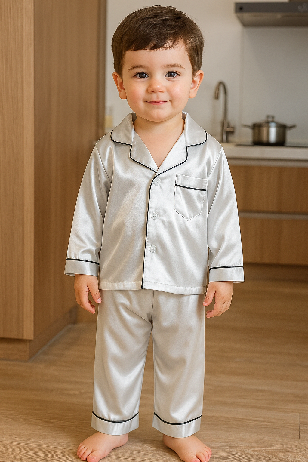 3 NIGHT SUITS COMBO FOR BOYS AND GIRLS (BLUE+ROSE PINK+GREY)