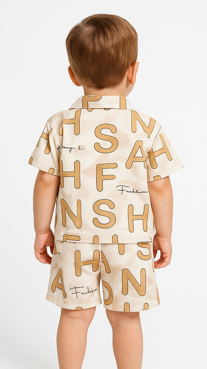 COMBO OF 2 KIDS SHORTS DRESS (PRINTED)