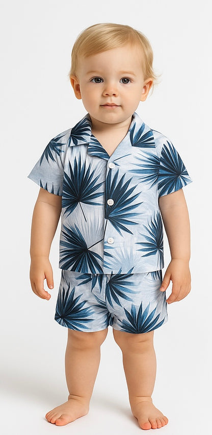 COMBO OF 2 KIDS SHORTS DRESS (PRINTED)