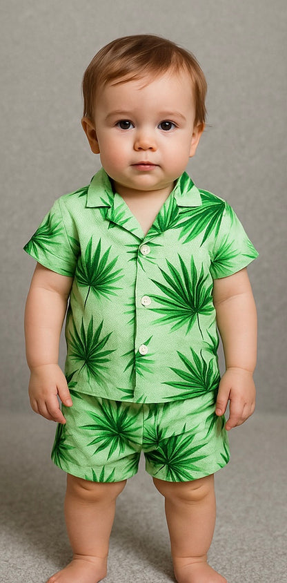 COMBO OF 2 KIDS SHORTS DRESS (PRINTED)