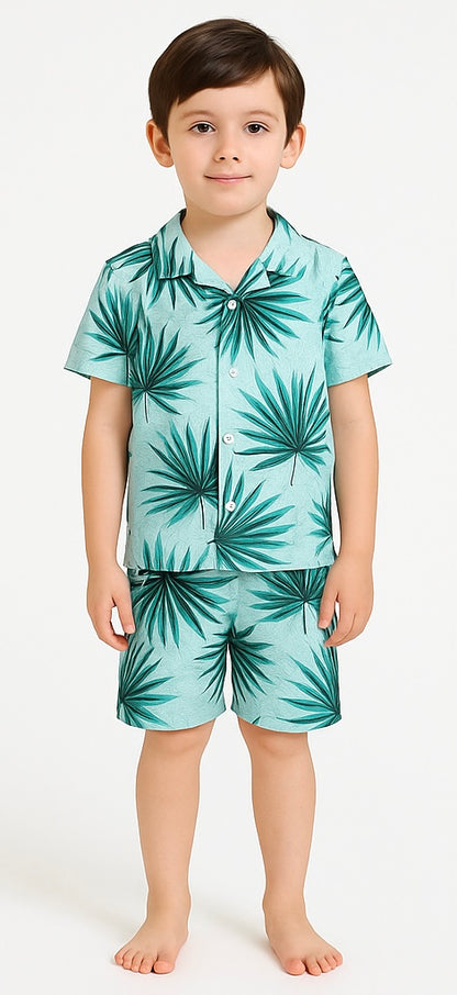 COMBO OF 2 KIDS SHORTS DRESS (PRINTED)