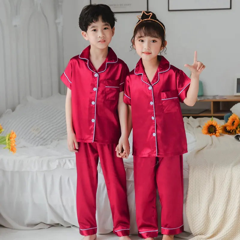 Red Co-ord Suit for Boys and Girls(SINGLE PC)