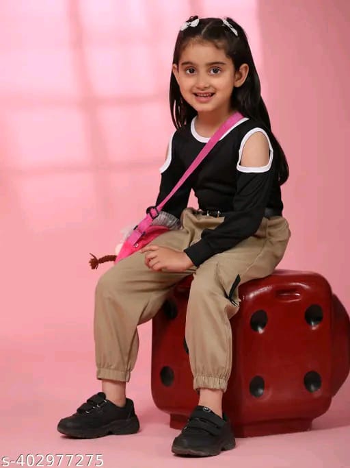 KIDSCUDDLES GIRLS DRESSES BLUE KHAKHEE (Combo Pack Of 2)