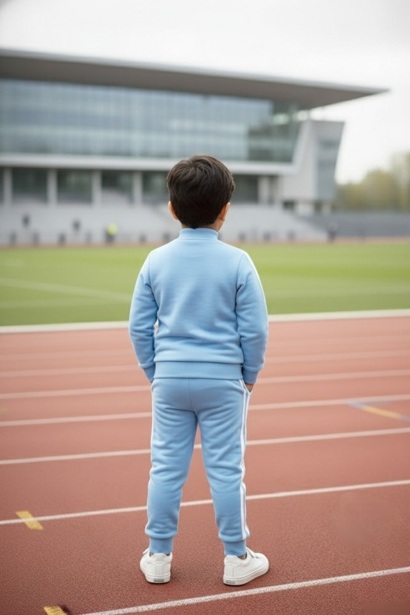 Kids Imported Winter Dress for Boys & Girls (SKY BLUE)