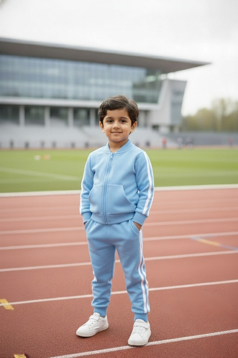 Kids Imported Winter Dress for Boys & Girls (SKY BLUE)