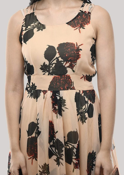 Mystic Flora High-Low Midi