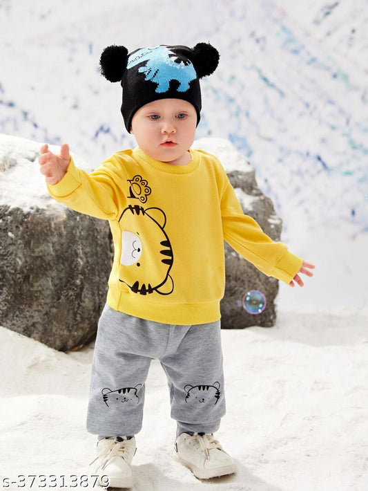 Kids Imported Winter Tiger Design Dress for Boys & Girls