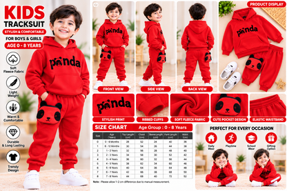 Kids Imported Winter Dress for Boys & Girls( Red Panda)